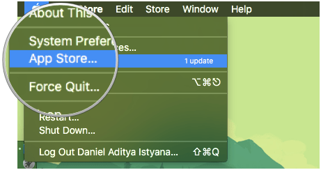 Tips menyembunyikan banner update macOS Sierra di Mac App Store
