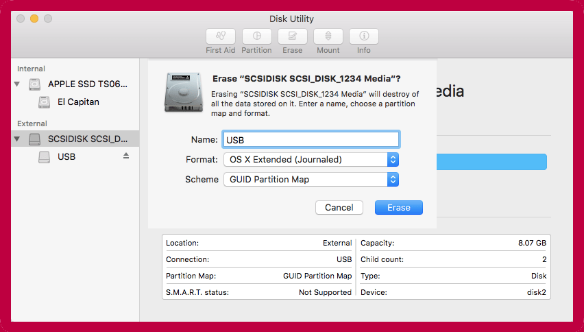 Tutorial membuat USB Installer macOS Sierra
