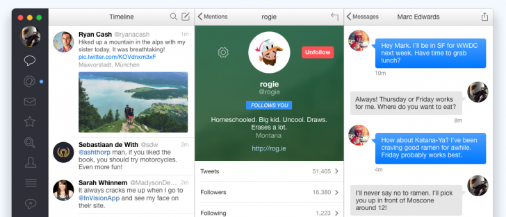 Tweetbot untuk Mac dapatkan update dengan dukungan layar penuh serta Split View
