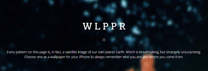 WLPPR siap percantik tampilan iPhone Anda dengan gambar dari luar angkasa