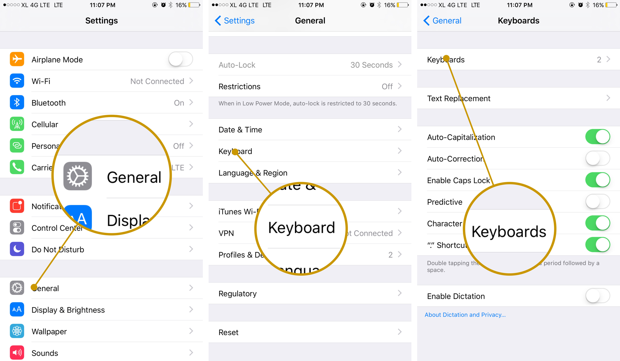 Tips mengatur aplikasi keyboard di iOS 8 dan 9