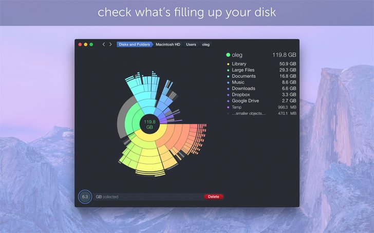 DaisyDisk mudahkan cari file berukuran besar di Mac