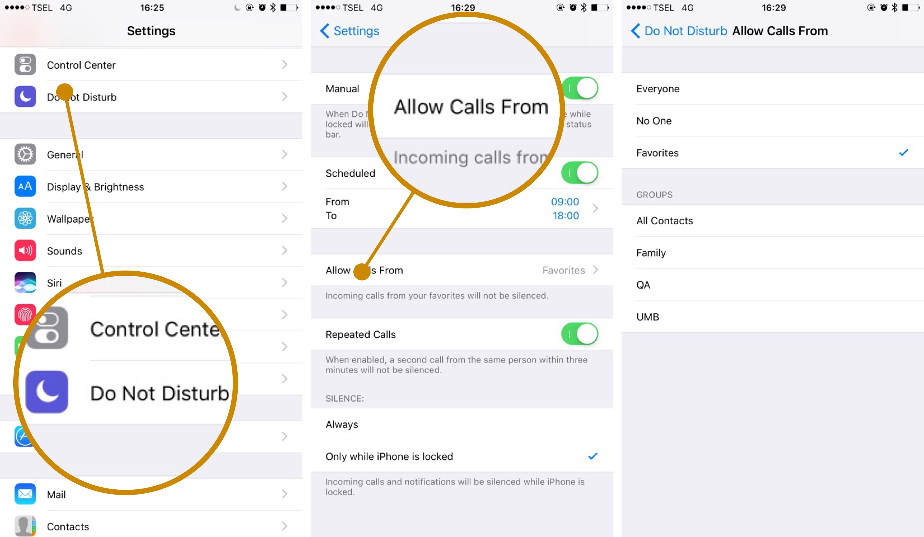 Tips lengkap menggunakan fitur Do Not Disturb di iPhone dan iPad