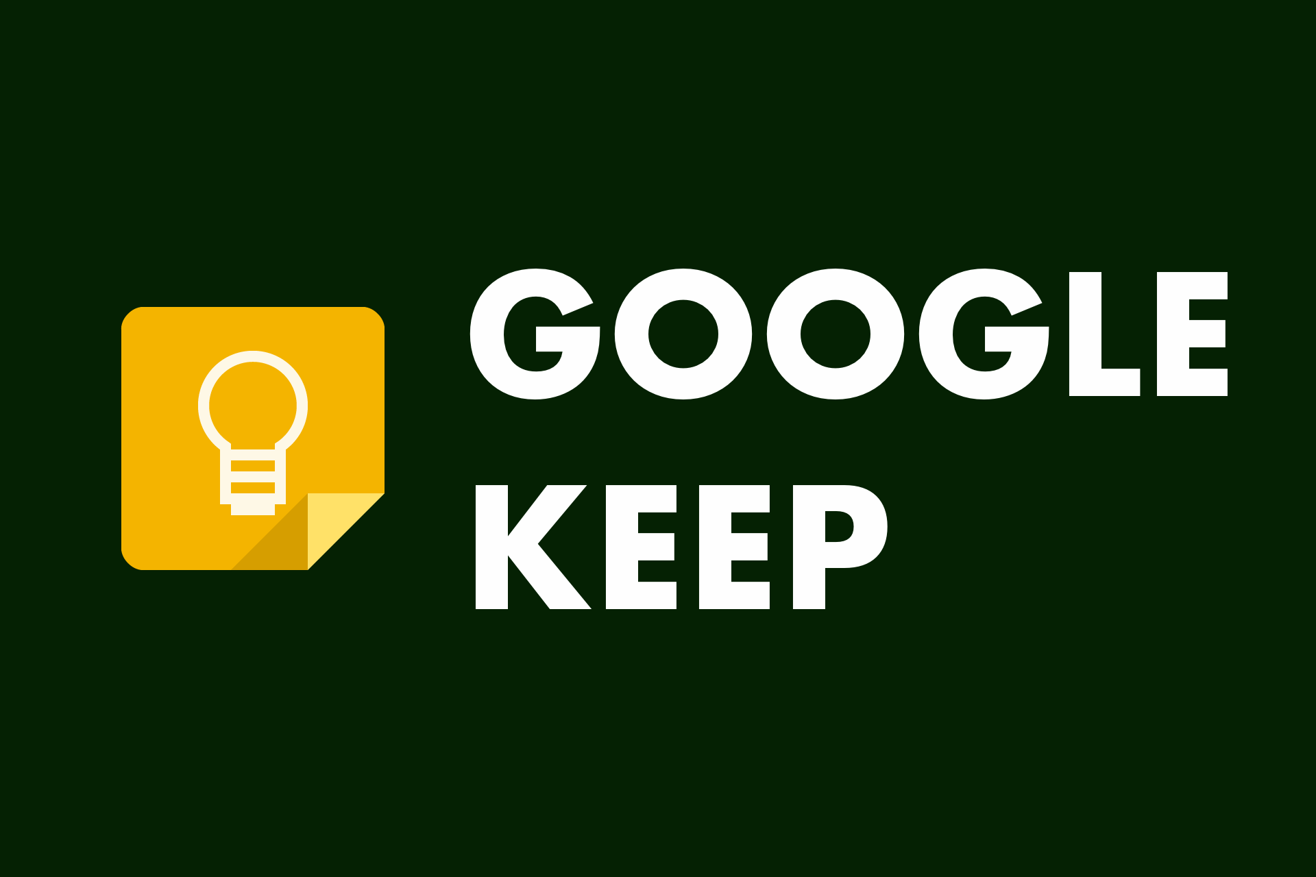 Apa itu Google Keep dan 5 alasan kenapa kamu harus menggunakannya