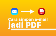 Simpan email jadi pdf header image